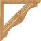 Ekena Millwork Funston Slat Rough Sawn Bracket, Western Red Cedar, 4"W x 44"D x 44"H BKT04X44X44FST06RWR - alternate 4